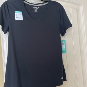 REEF LEGENDS Black V-Neck T-Shirt